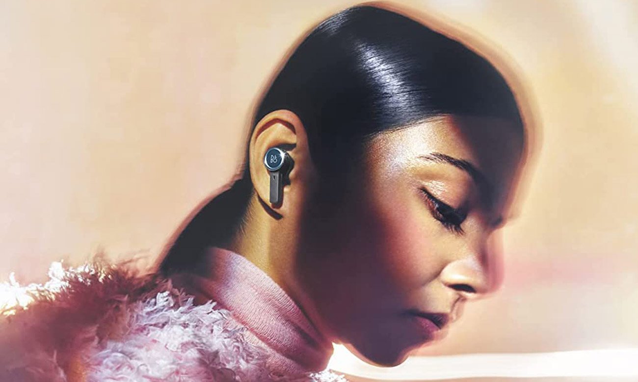 Słuchawki bezprzewodowe Bang & Olufsen Beoplay EX Anthracite Oxygen - Bluetooth 5.2 i technologia adaptacyjna aptX