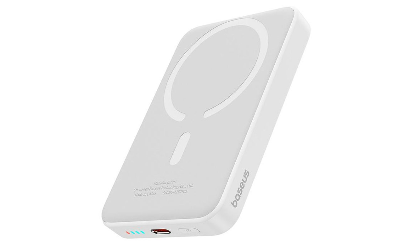 Powerbank Baseus Magnetic Mini Air 10000mAh 20W (biały)