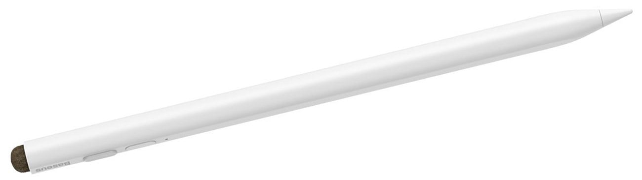 Rysik 2 w 1 Baseus Capacitive Stylus ACSXB-C02 Biały - Widok ogólny pod kątem