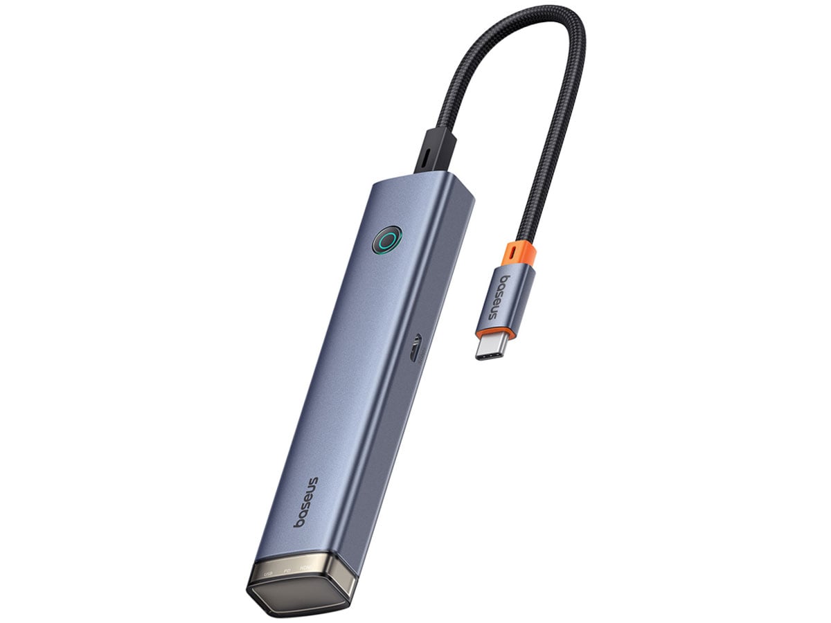 Baseus 6w1 Metal Gleam Series 60Hz USB-C - 3xUSB 3.0, HDMI, USB-C
