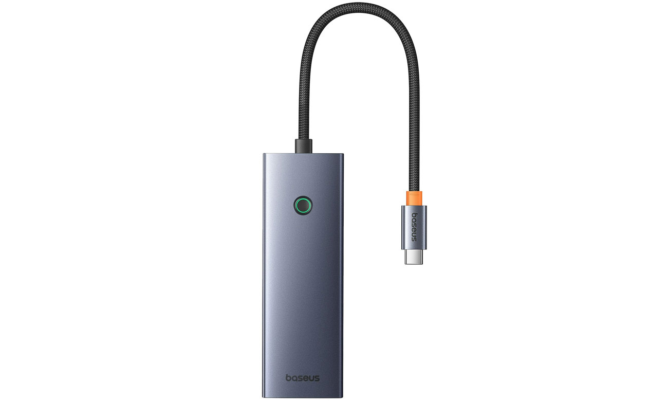 Baseus 7w1 UltraJoy, USB-C - HDMI, VGA, 4xUSB 3.0, PD (szary)