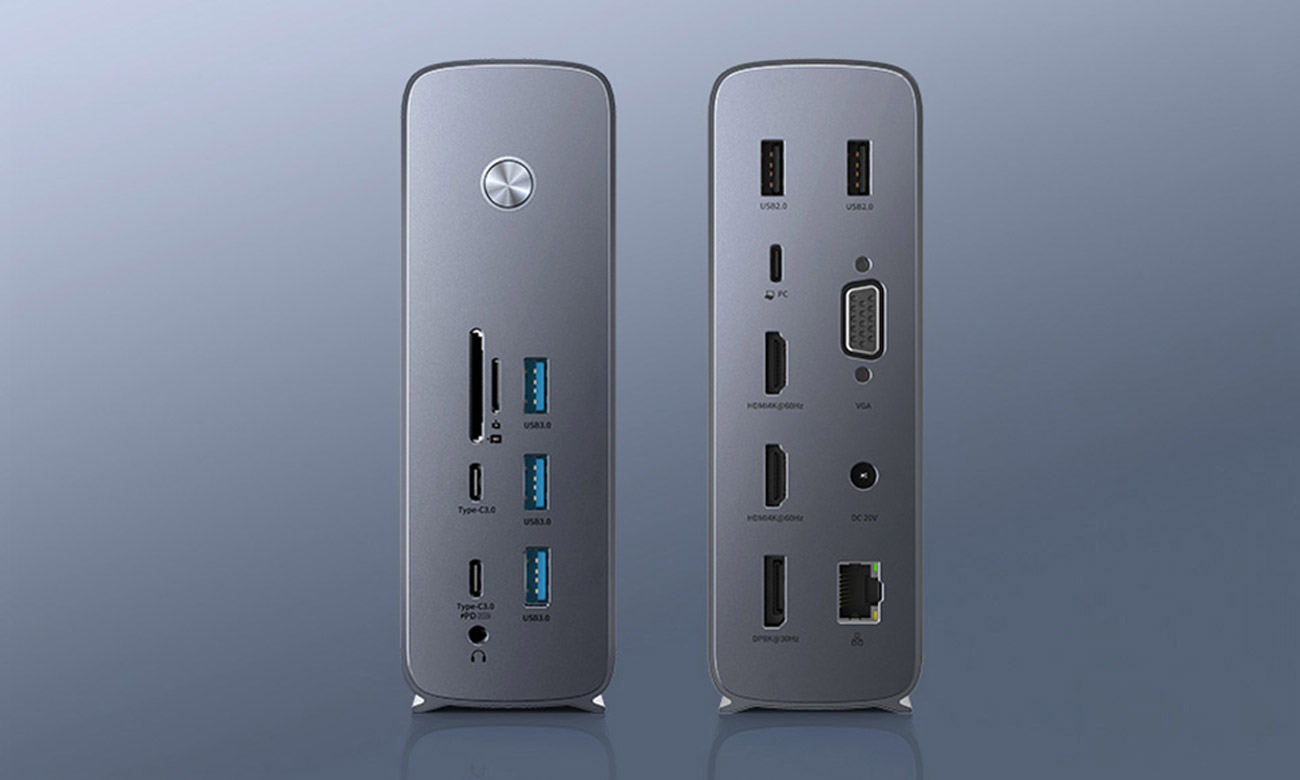 Baseus UnionJoy 17-Port złącza