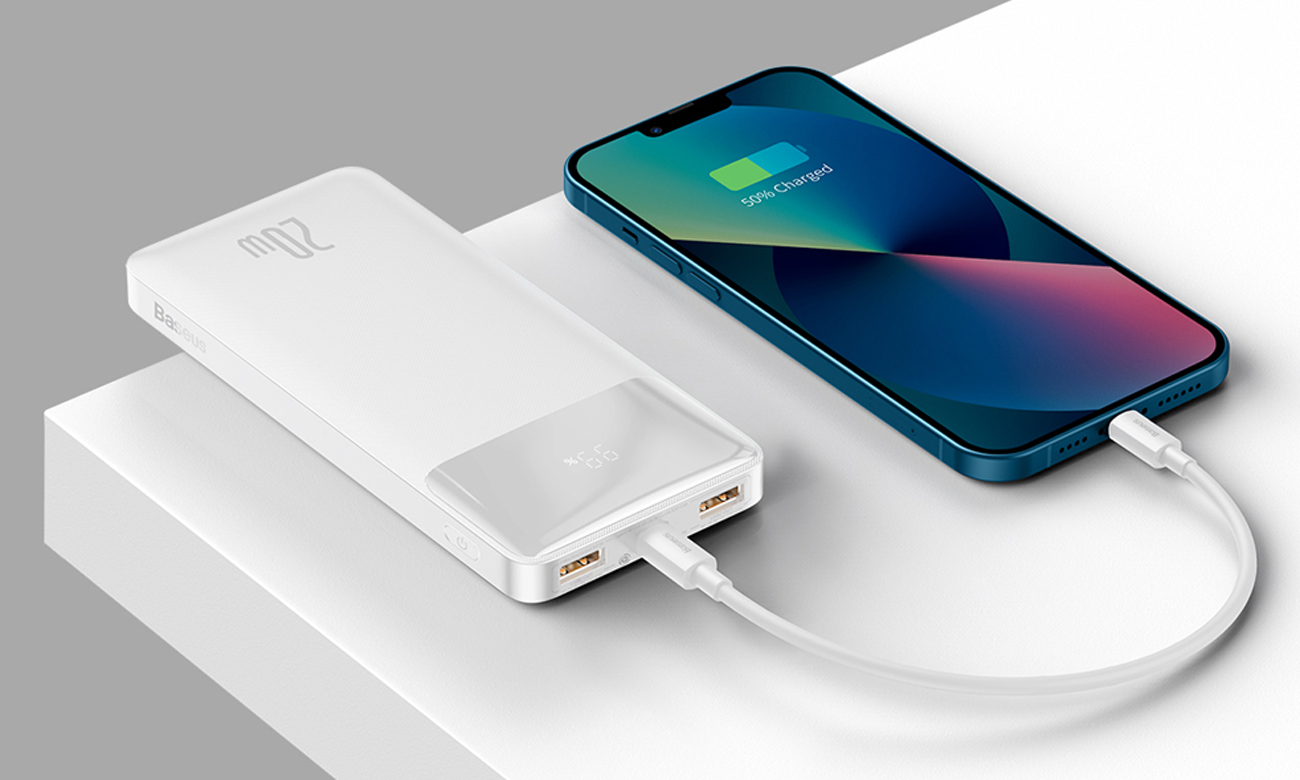 Baseus Bipow Powerbank zasilanie