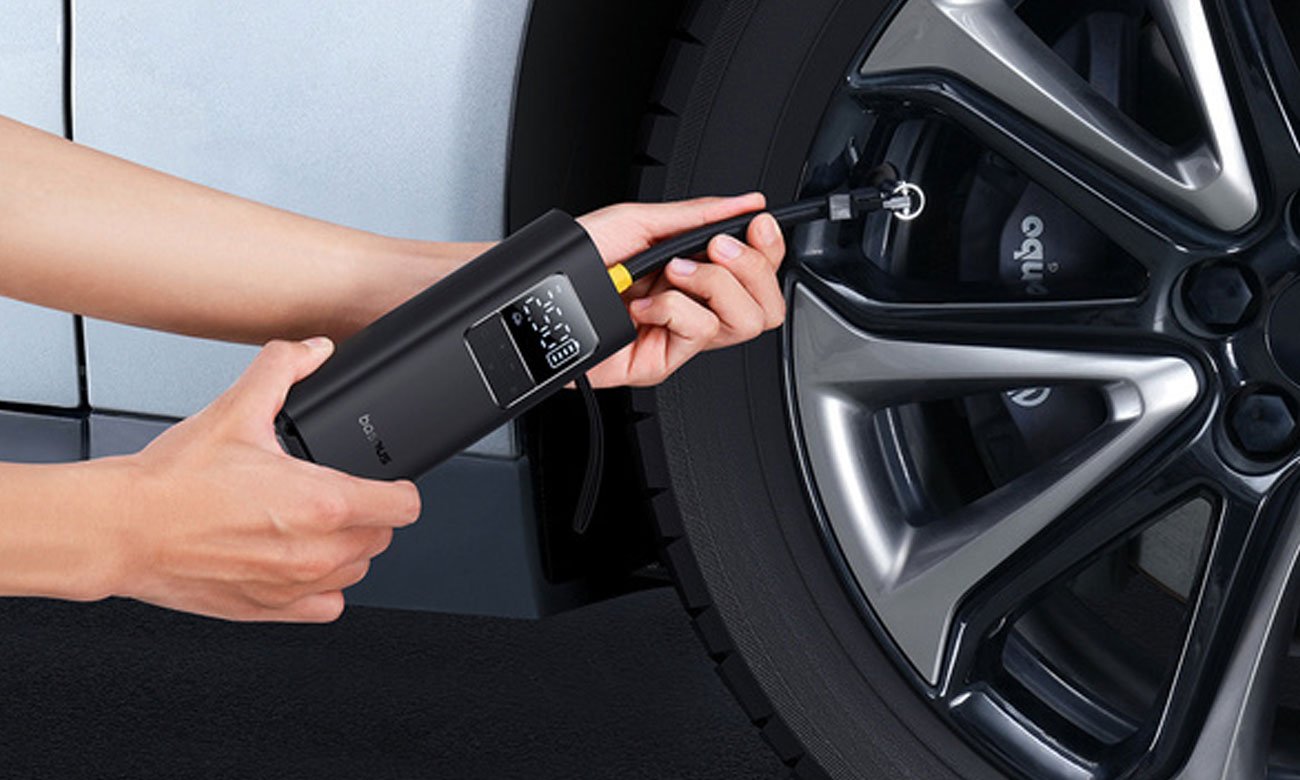 Baseus SuperMini Pro Wireless Car Inflator Black