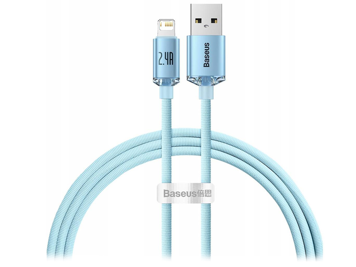 Kabel Baseus Lightning - USB-A Crystal Shine 2.4A 2m