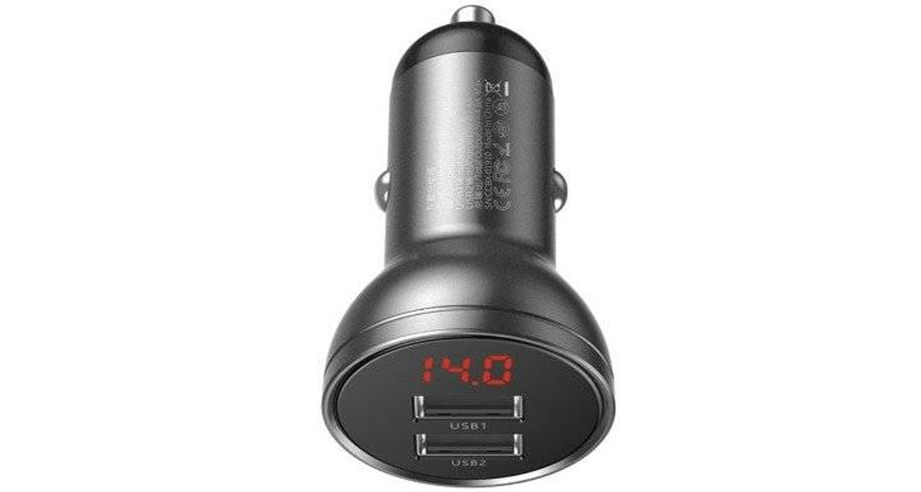 Autoladegerät Baseus 2x USB-A 24W 4.8A