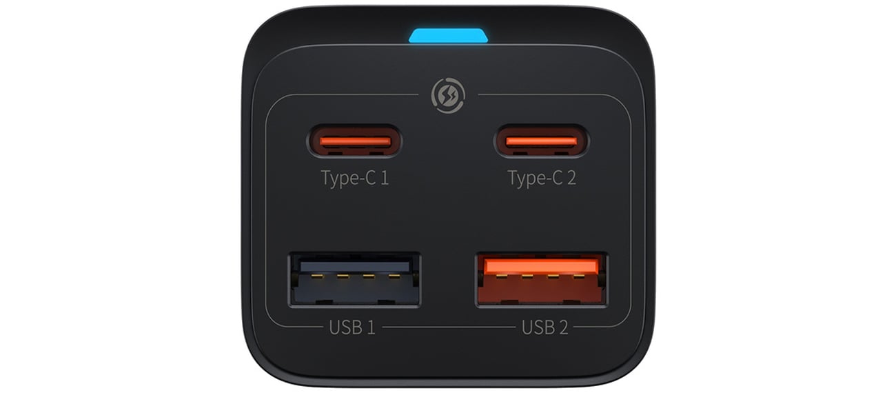 Baseus GaN3 Pro 2x USB-C 2x USB-A 65W