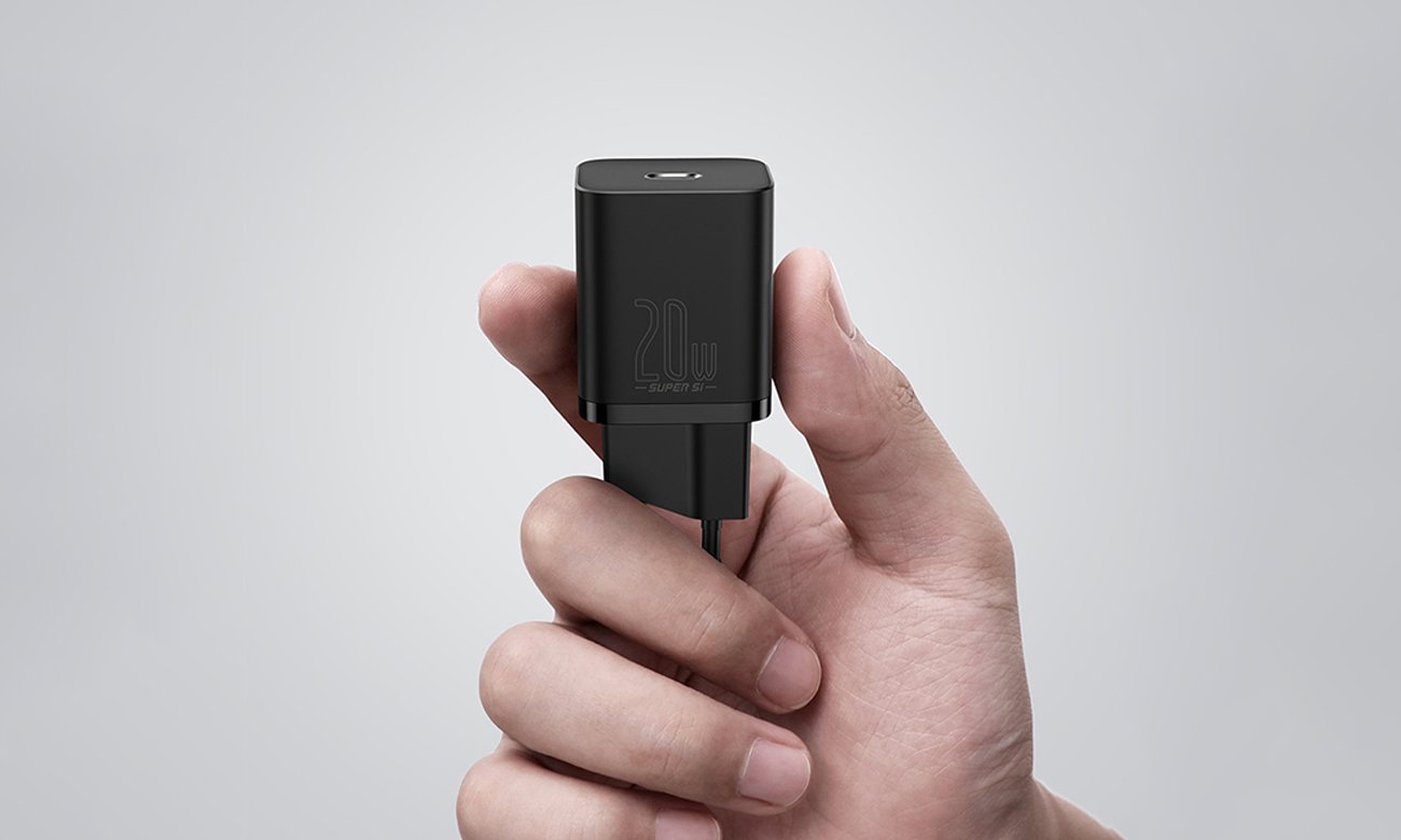 Ładowarka sieciowa Baseus USB-C rozmiar