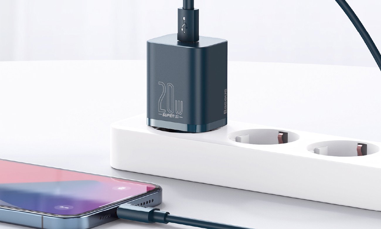 Ładowarka sieciowa Baseus USB-C 20W zasilanie