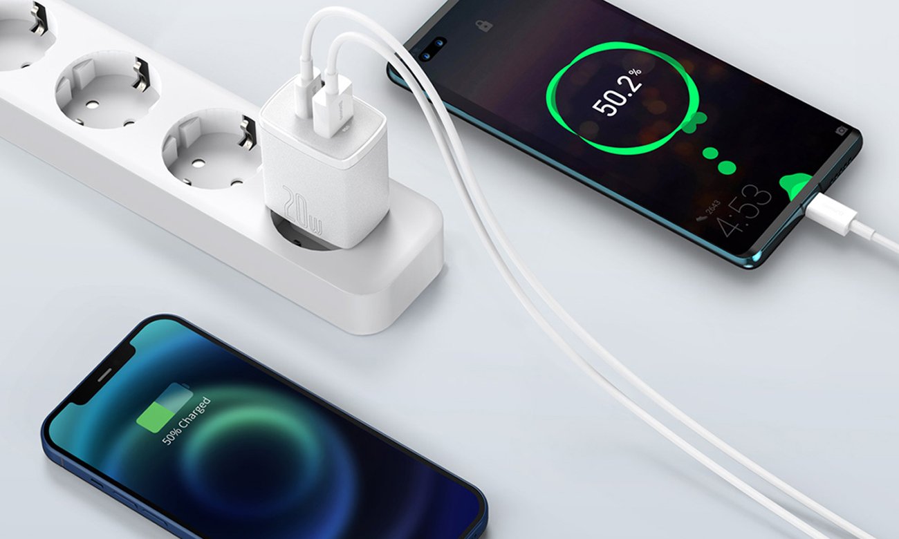 Ładowarka sieciowa Baseus USB-C zasilanie