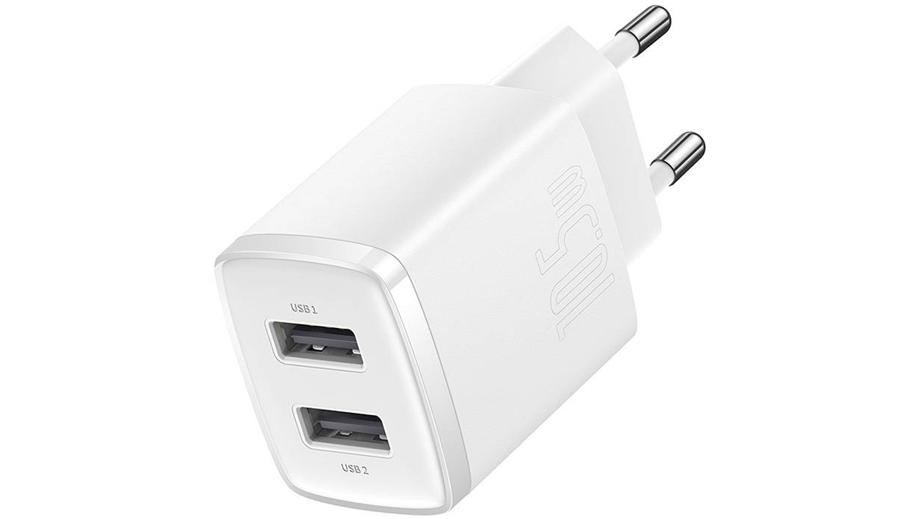 Baseus Netzladegerät 2x USB-A 10.5W 2A