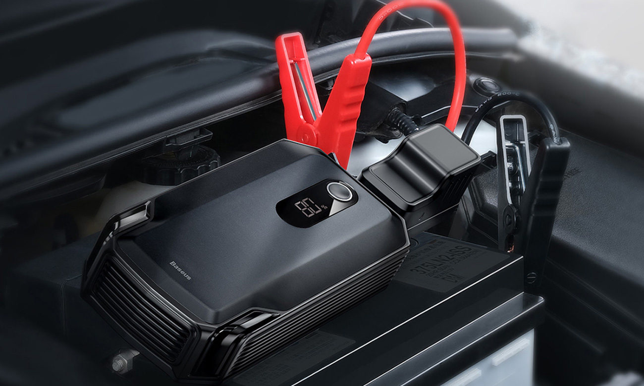 Powerbank rozruchowy Baseus Super Energy Car Jump Starter 20000 mAh - Szybki rozruch Twojego samochodu