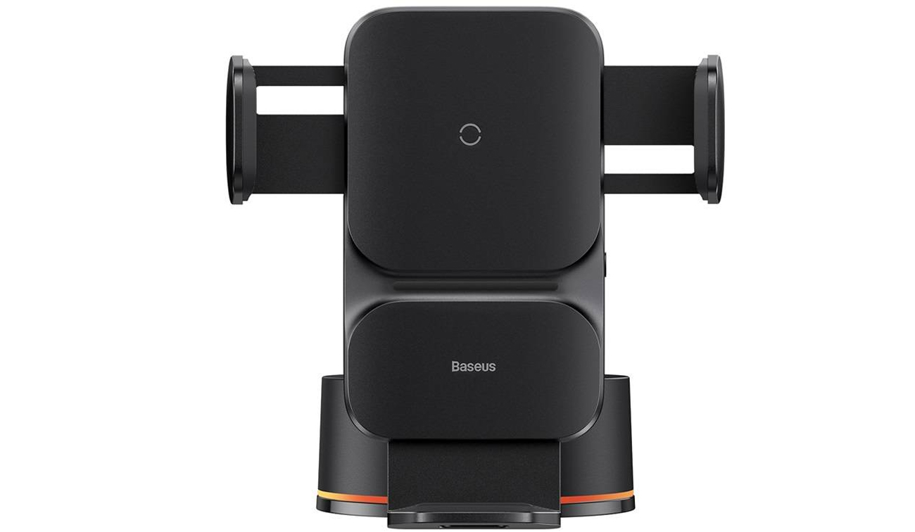 Uchwyt Baseus Wisdom Car Mount Wireless Charger Qi 15W Black