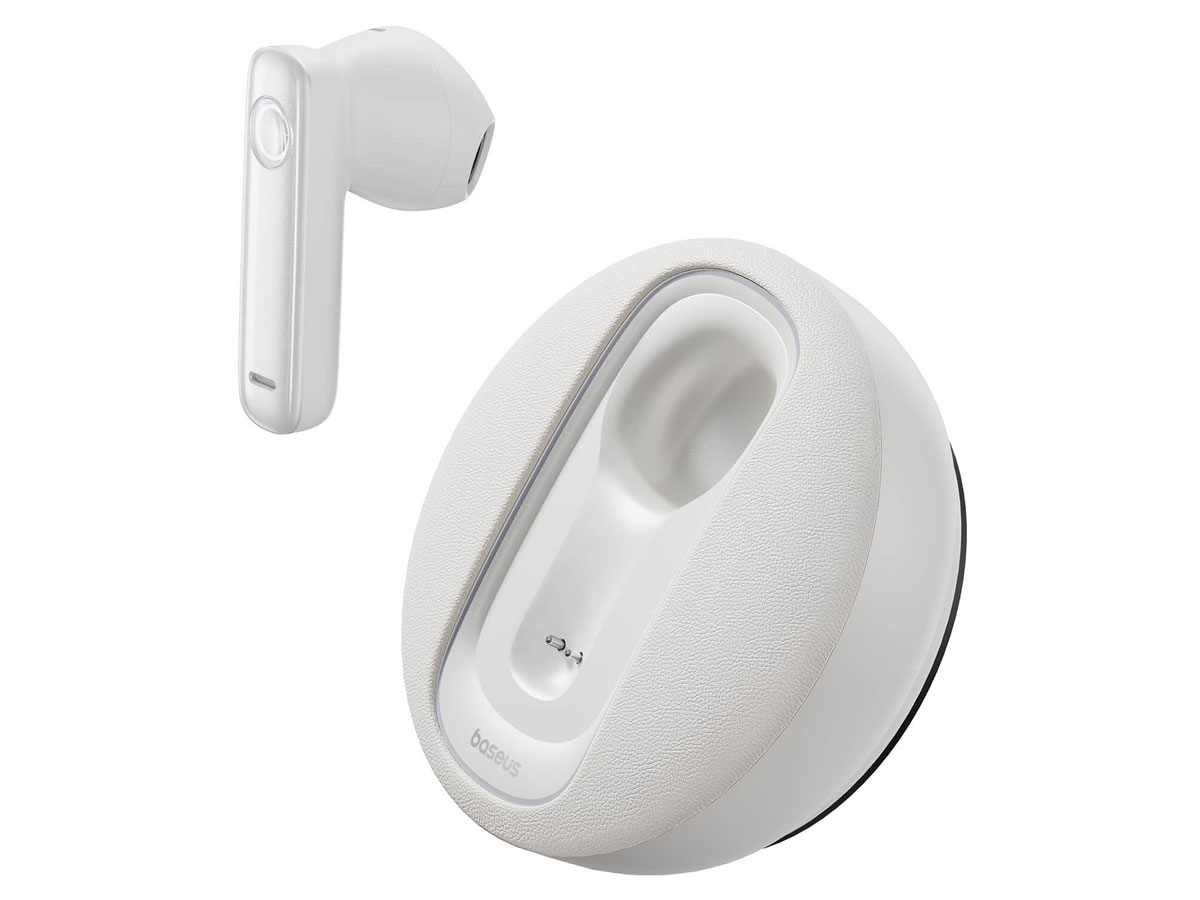 Słuchawka Baseus CM10 Wireless Earphone for Car Biała - Widok ogólny