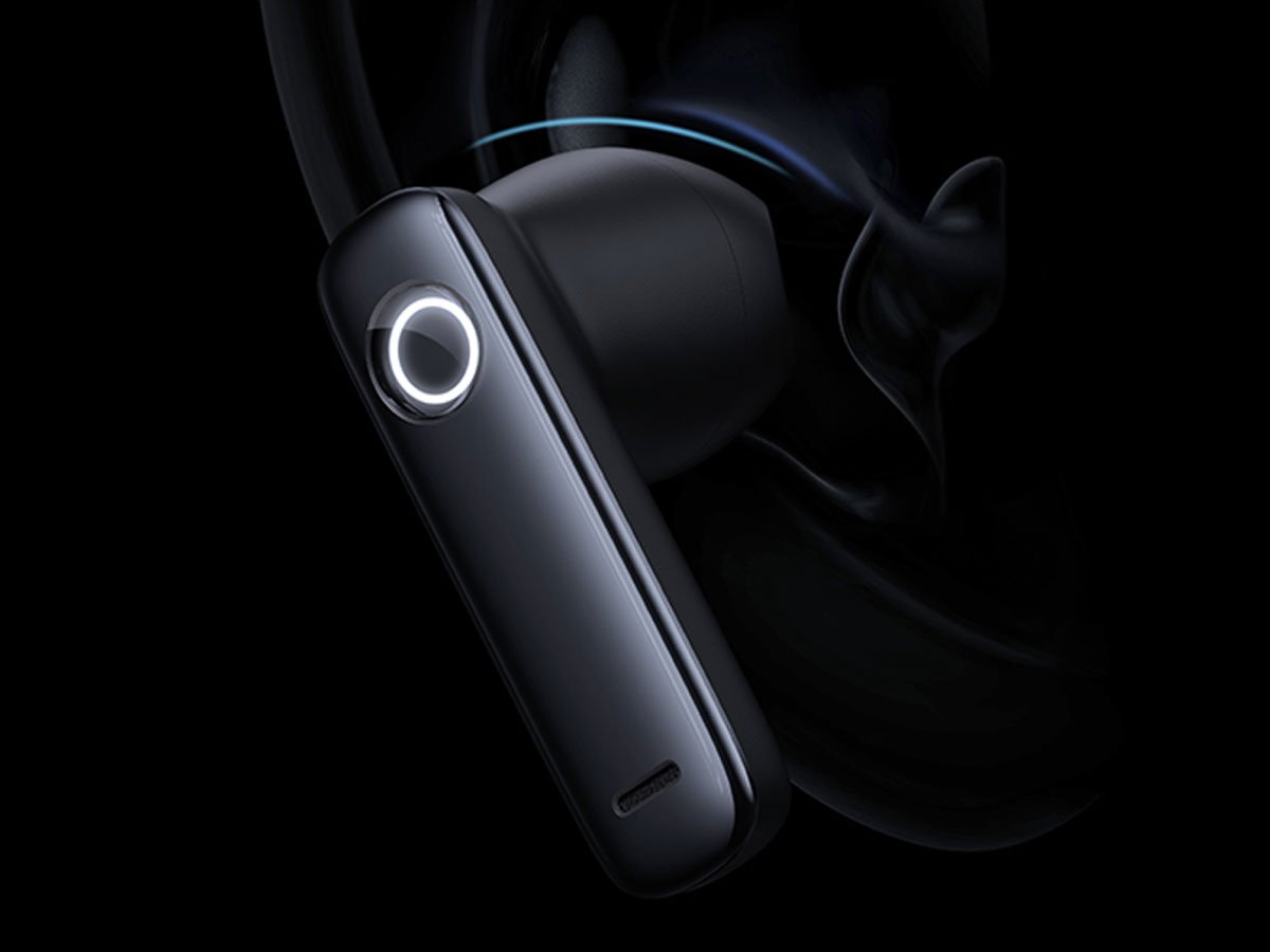 Słuchawka Baseus CM10 Wireless Earphone for Car Biała - Energia ze słońca