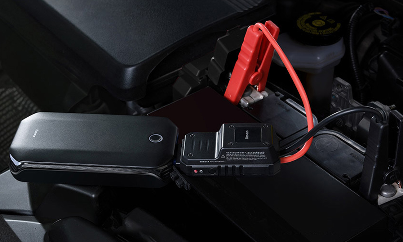 Powerbank rozruchowy Baseus Super Energy Car Jump Starter 8000 mAh - Łatwy i szybki rozruch