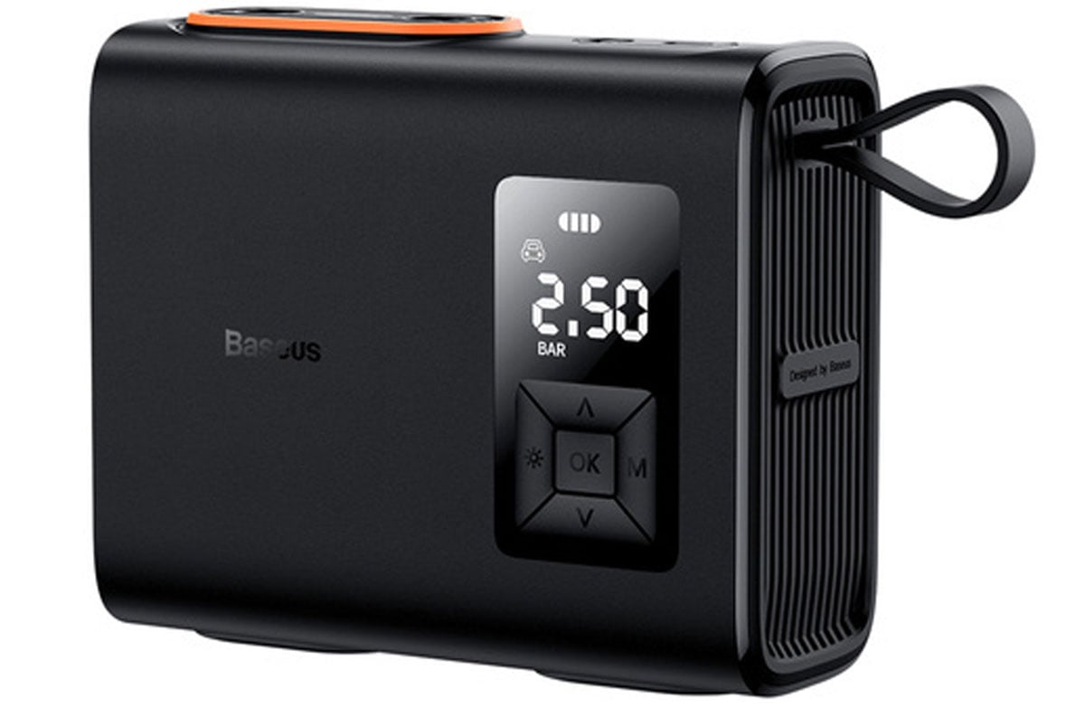 Baseus Mega EnergyPump Compressor 6000mAh Black
