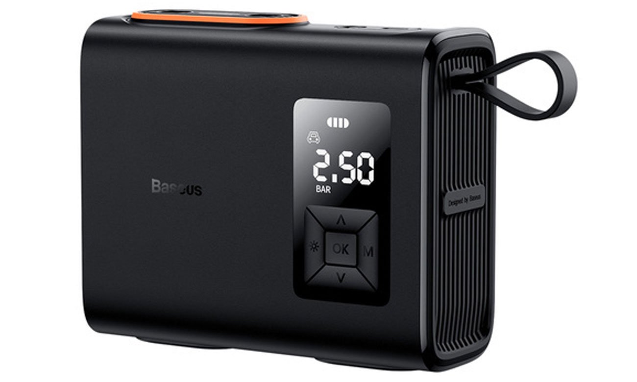 Baseus Mega EnergyPump Compressor 6000mAh Black