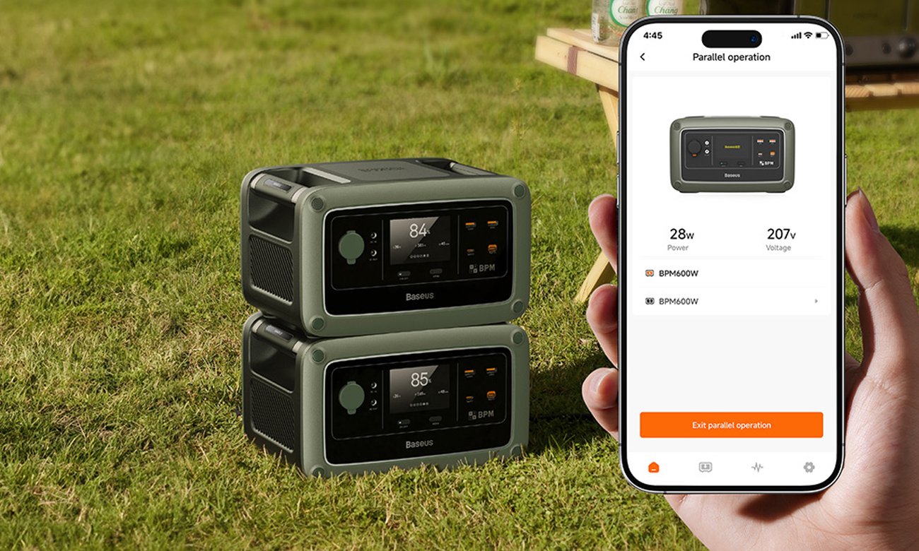 Baseus Energy Stack aplikacja
