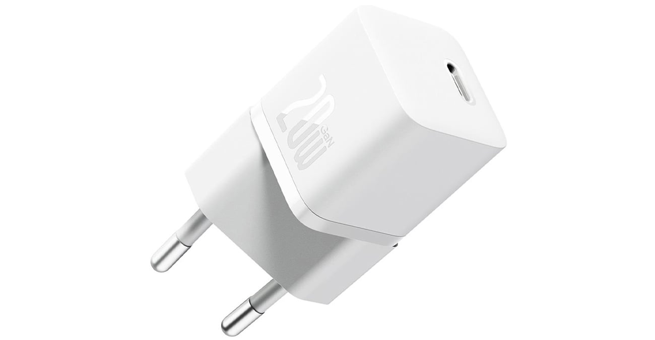 Ładowarka Baseus GaN5 mini 20W EU (white)
