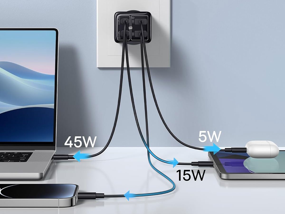 Ładowarka Baseus GaN6 Pro 65W - Szybkie ładowanie wielu urządzeń