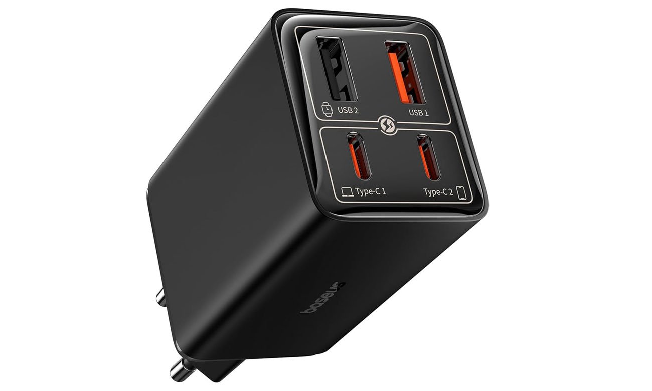 Ładowarka Baseus GaN6 Pro 65W - Widok ogólny