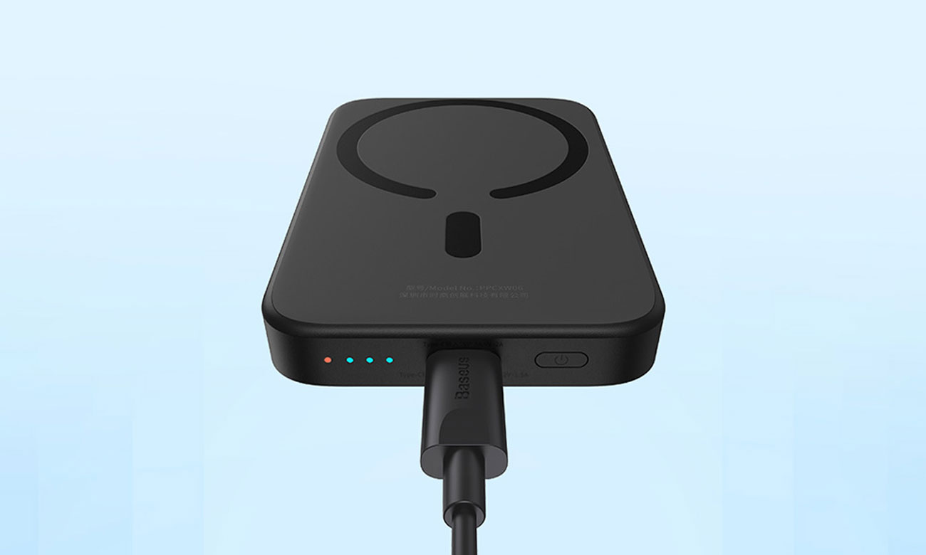 Baseus Magnetic Mini Wireless Charging Power Bank 20W 6000mAh