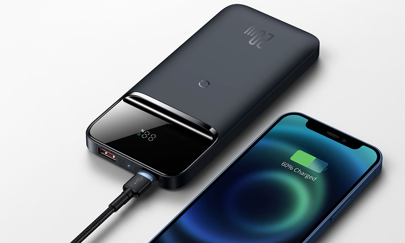 Baseus Magnetic Wireless Charging Power Bank 20W 10000mAh bateria