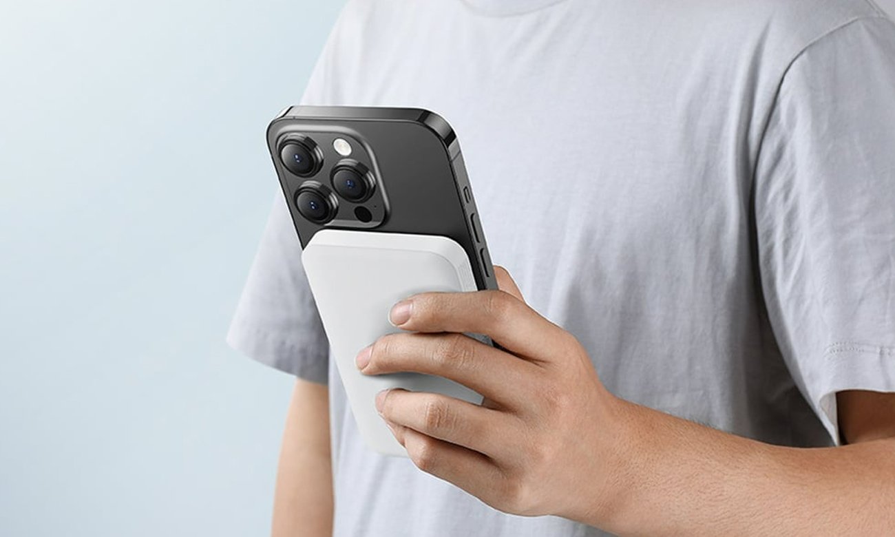Powerbank Baseus mini zasilanie bezprzewodowe smartfona