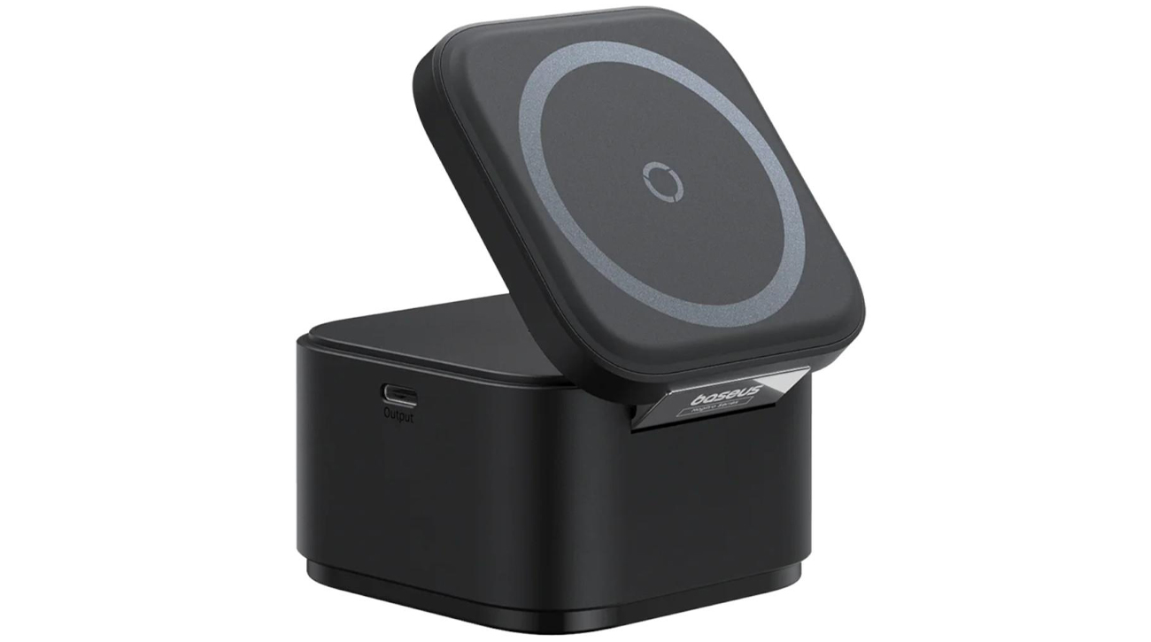 Magnetyczna ładowarka indukcyjna 2w1 Baseus MagPro 25W