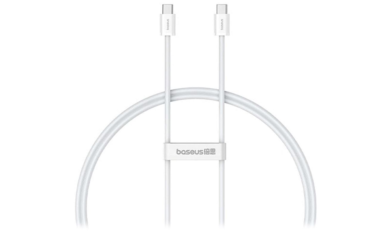 Kabel Baseus do ładowania USB-C Superior 2 100W 2m (biały)