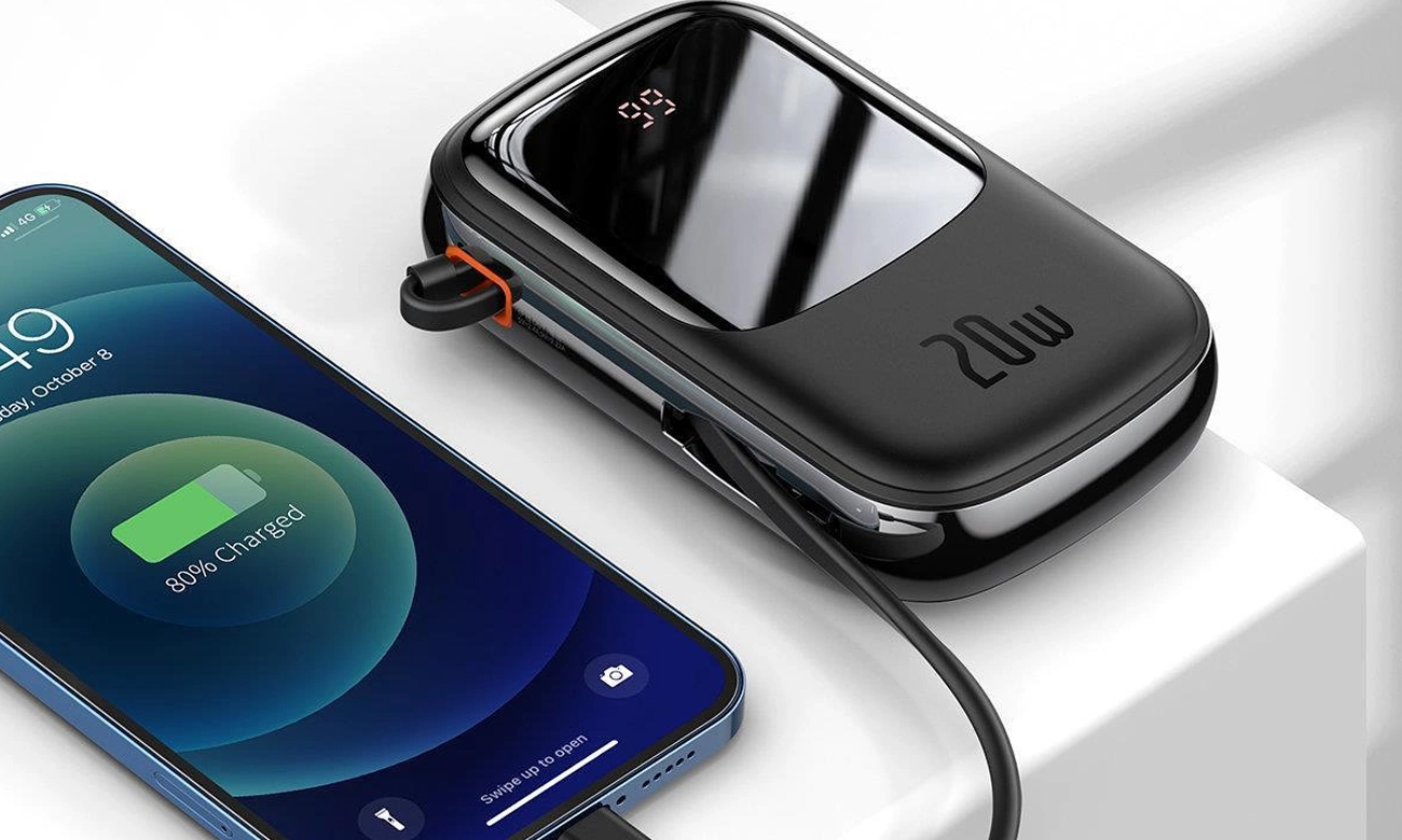 Powerbank Baseus Qpow Digital Display 20000mAh 20W