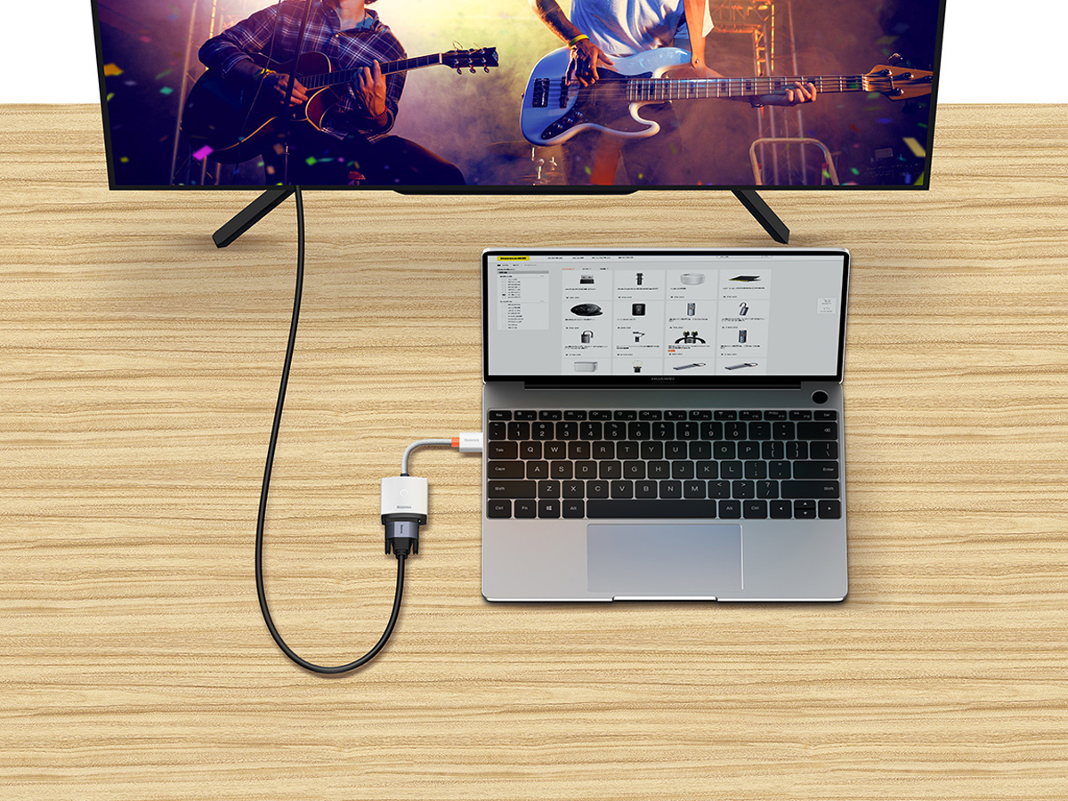Adapter Baseus HDMI - VGA