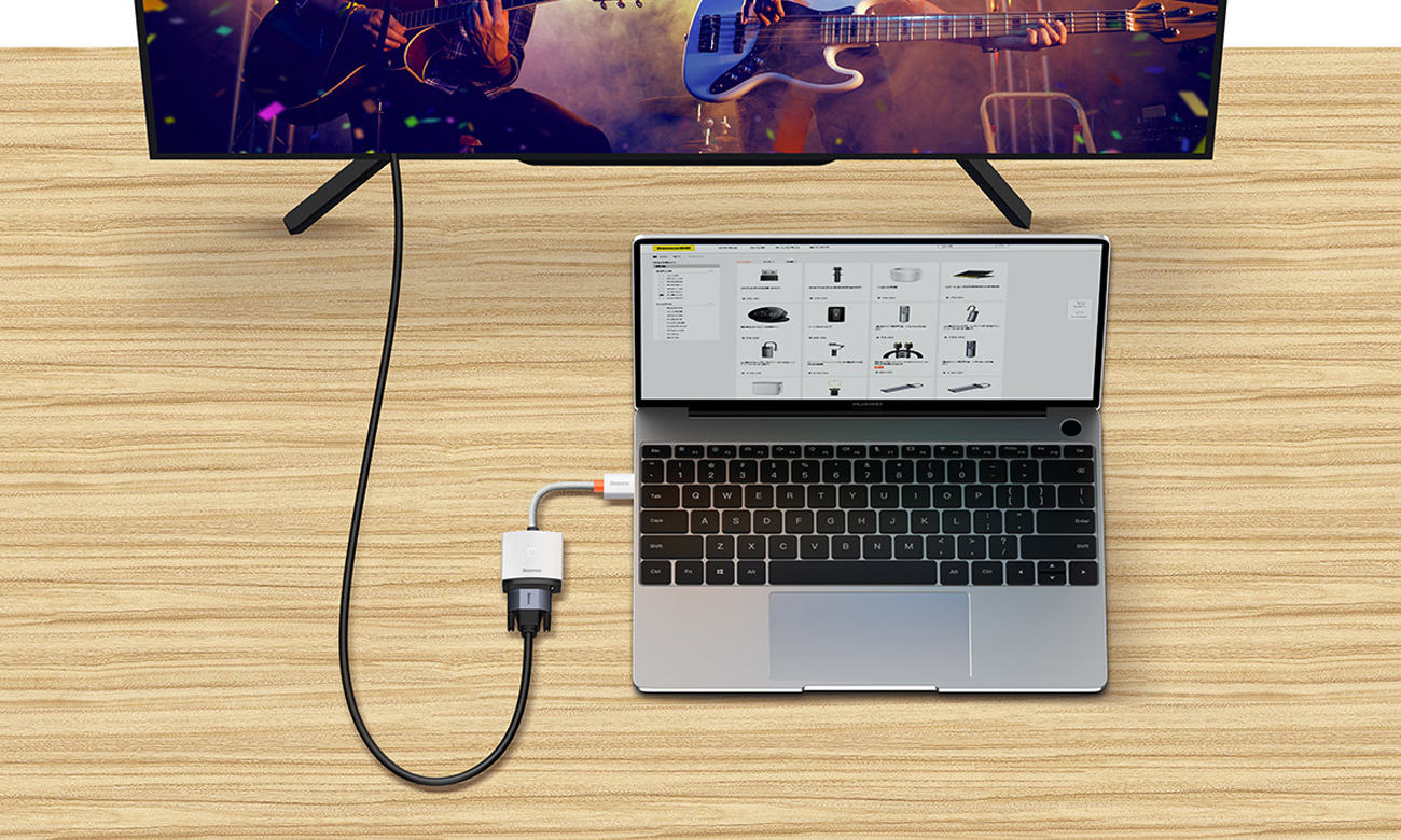 Adapter Baseus HDMI - VGA