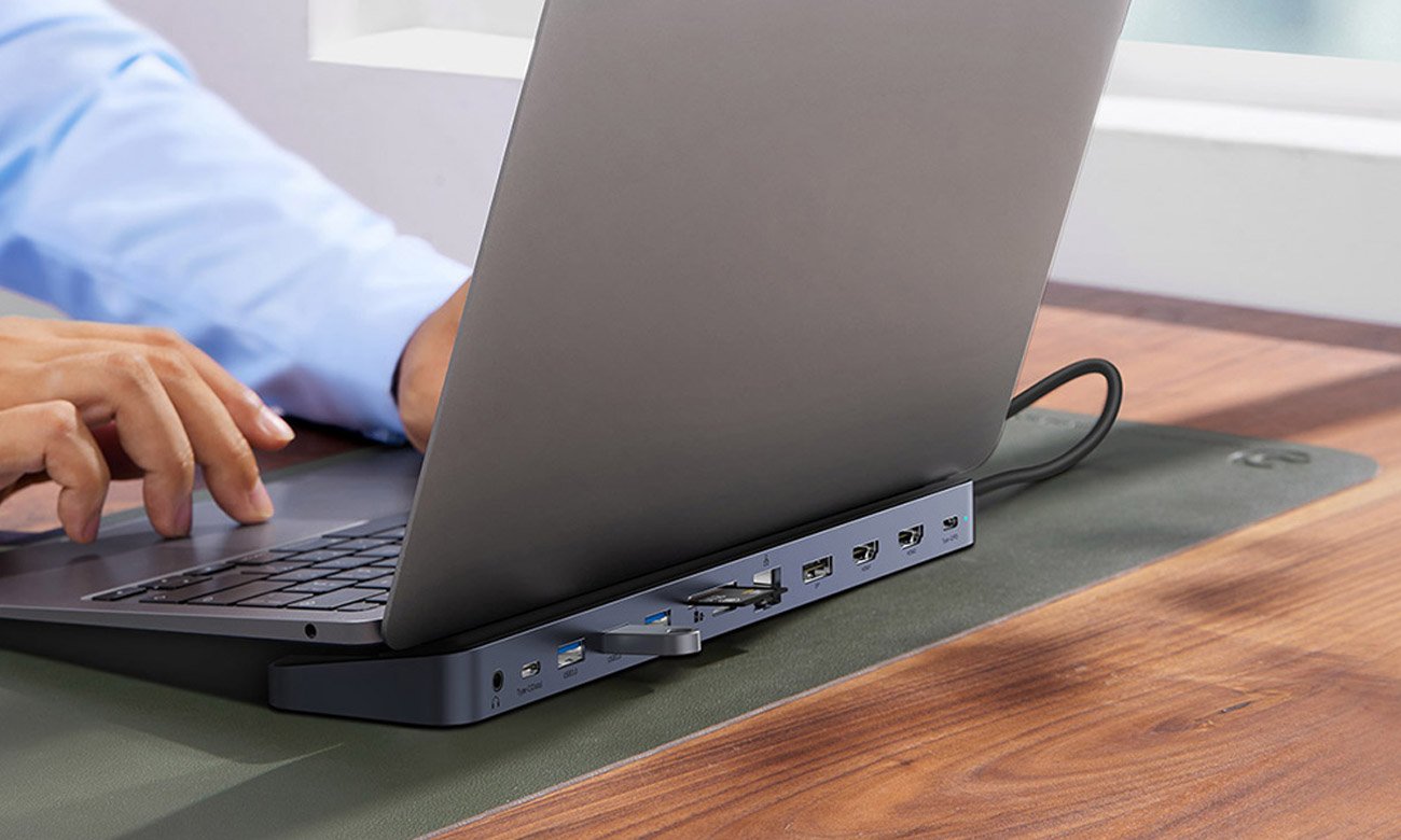 Hub Baseus USB-C - EliteJoy Gen2 podstawka