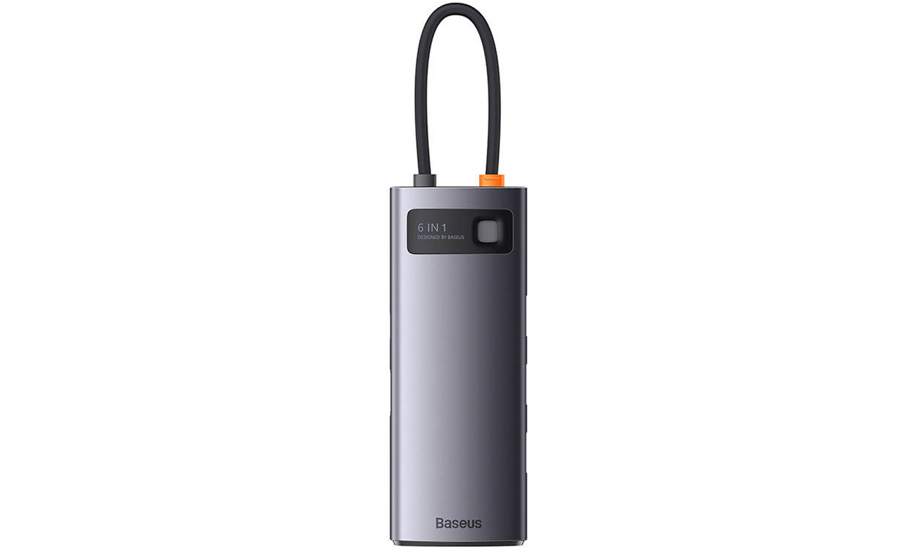 Hub Baseus USB-C 8w1 Metal Gleam Series