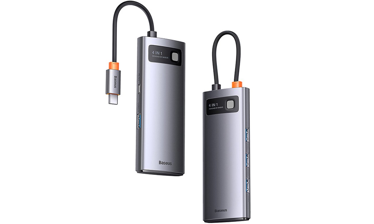Baseus Metal Gleam Series 4-in-1 złącza