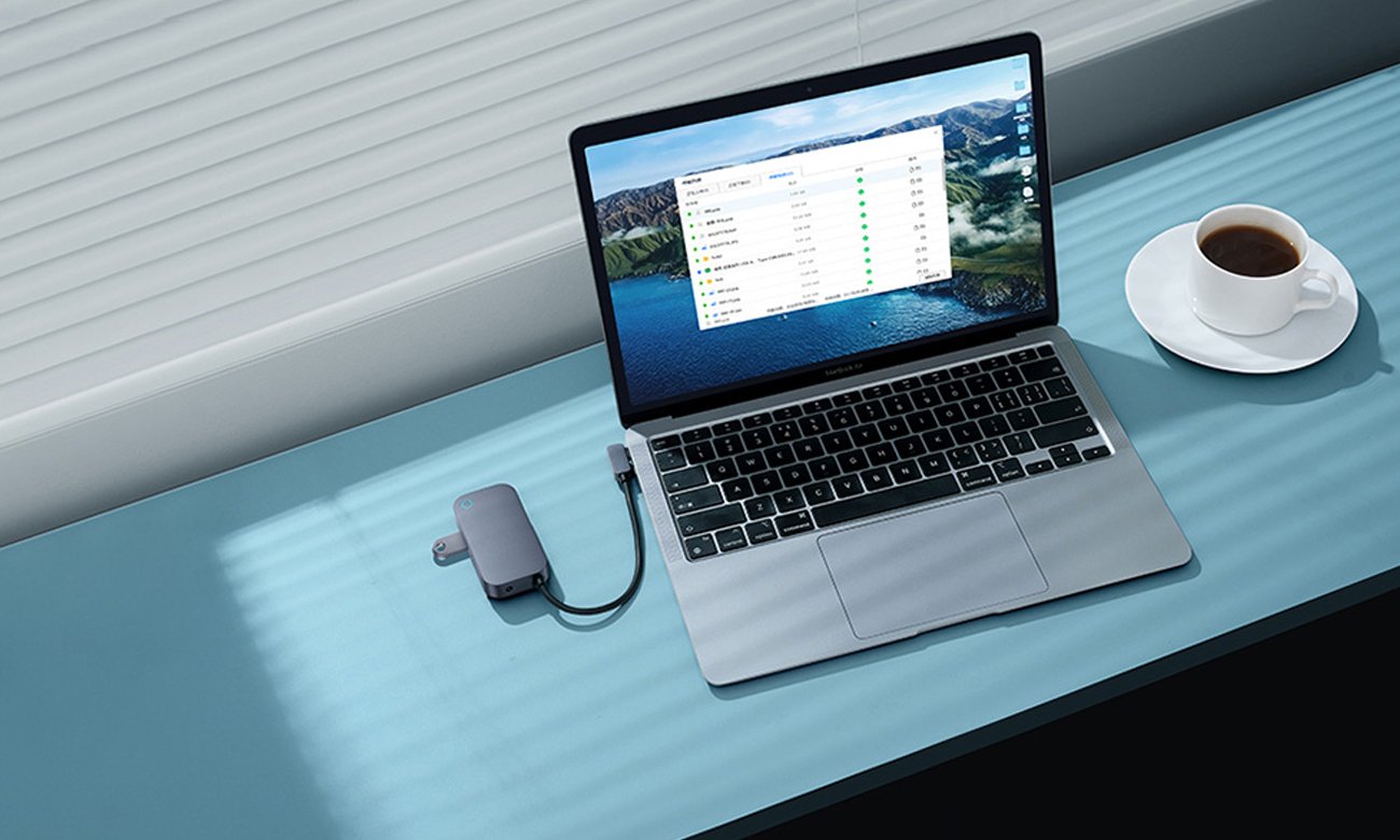 Baseus PadJoy Universeller USB-C HUB für Tablet / Smartphone 4-in-1