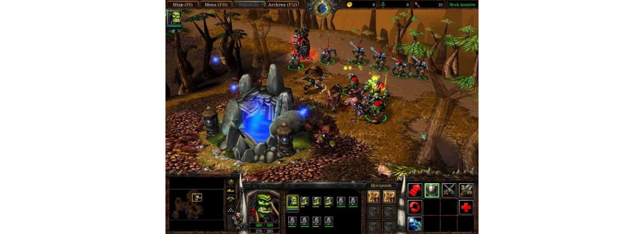 Warcraft 3 Reign of Chaos rozgrywka ork