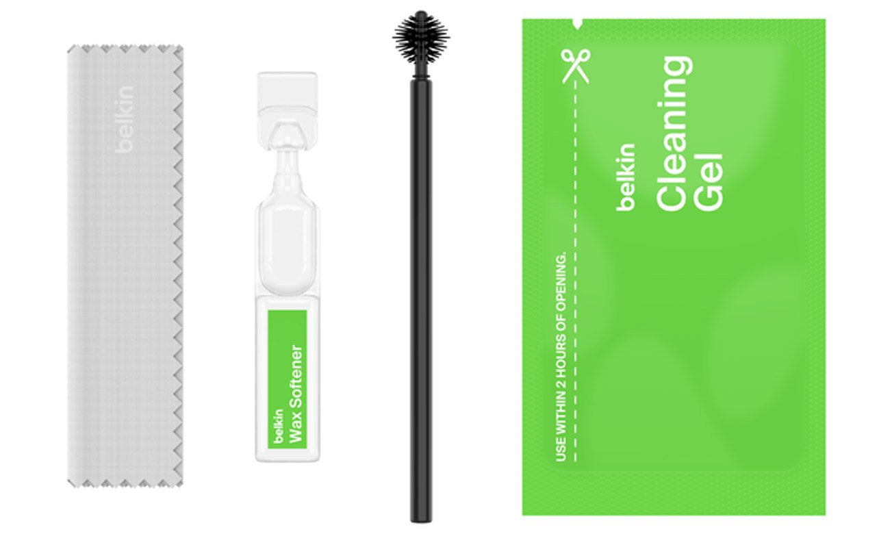 Zestaw do czyszczenia do słuchawek AirPods Belkin Cleaning Kit - Widok ogólny