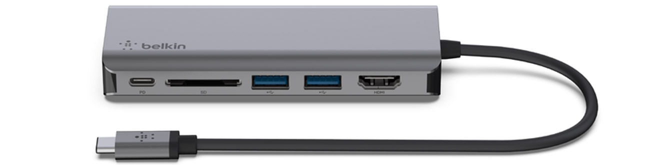 Belkin USB-C 6w1 porty