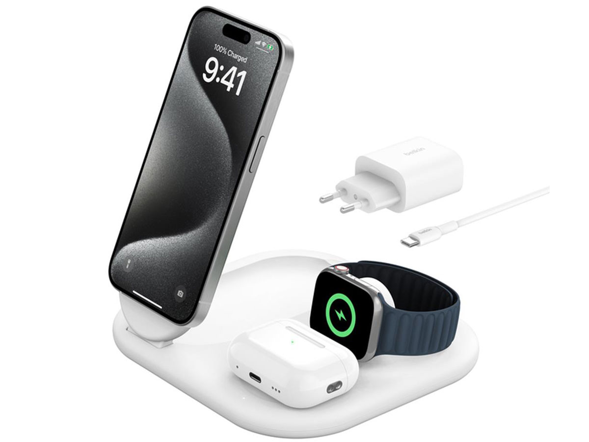 Belkin Ładowarka indukcyjna BOOSTCHARGE Qi2 wygląd