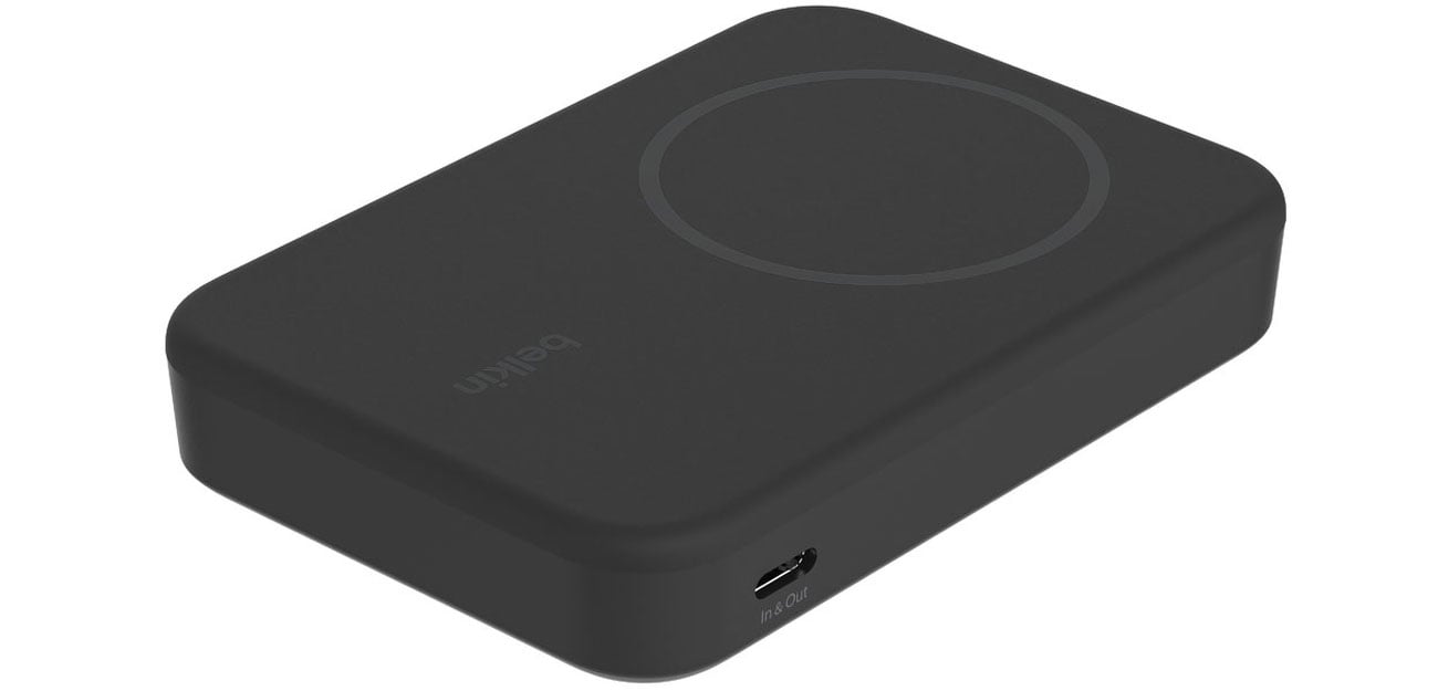 Belkin BoostCharge Pro Powerbank 8000 mah 15w Qi2 MagSafe czarny