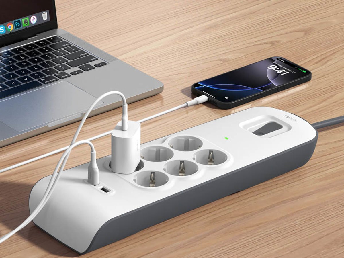 Belkin Listwa zasilająca przeciwprzepięciowa 650J, 6 gniazd