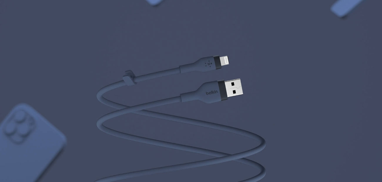 Belkin Boost Charge silkonowy kabel Lightning