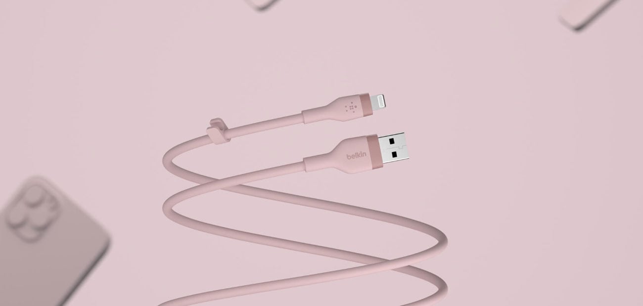 Belkin Boost Charge silkonowy kabel Lightning