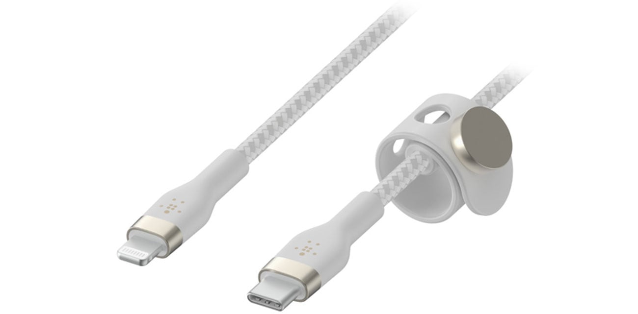 Kabel Belkin USB-A - LTG Braided Silicone 3m White