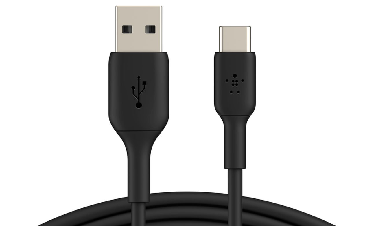 Kabel Belkin USB-A na USB-C 15 cm Czarny - Widok ogólny