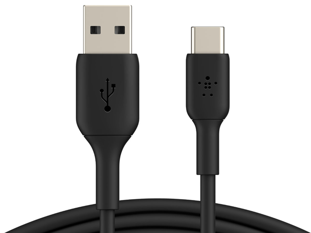 Kabel Belkin USB-A na USB-C 15 cm Czarny - Widok ogólny