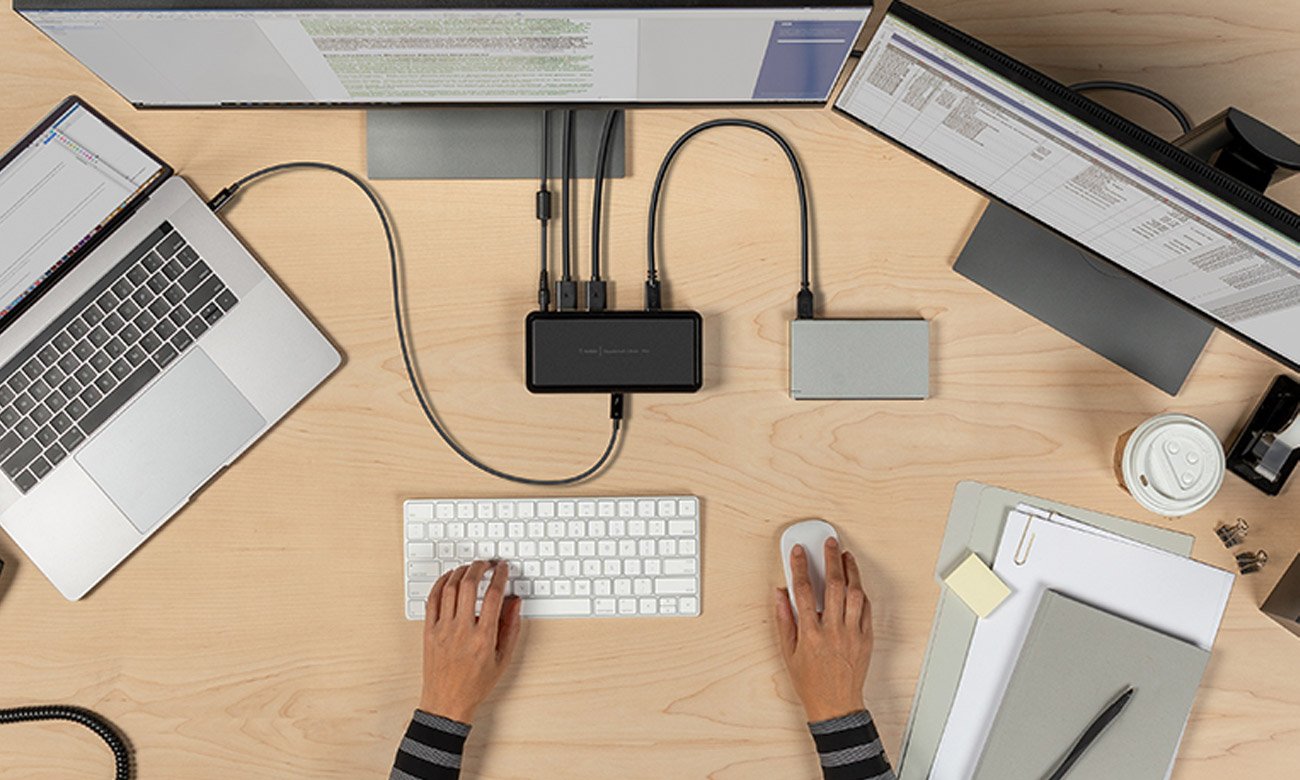 Stacja dokująca Belkin Thunderbolt 3 Dock Plus - Wiele portów i złączy do Twojej dyspozycji